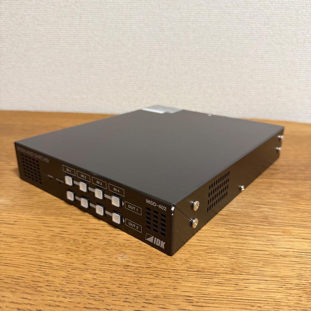 定価28万 IDK MSD-402 デジタルマルチスイッチャー HDMI