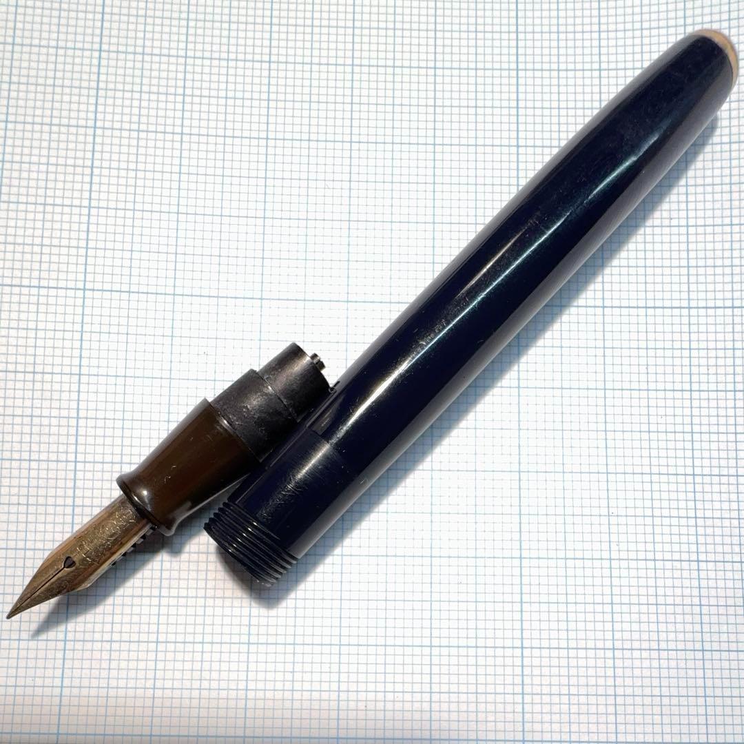 ヴィンテージ パイロット 万年筆 1号 14K F 細字 整備品 日本製