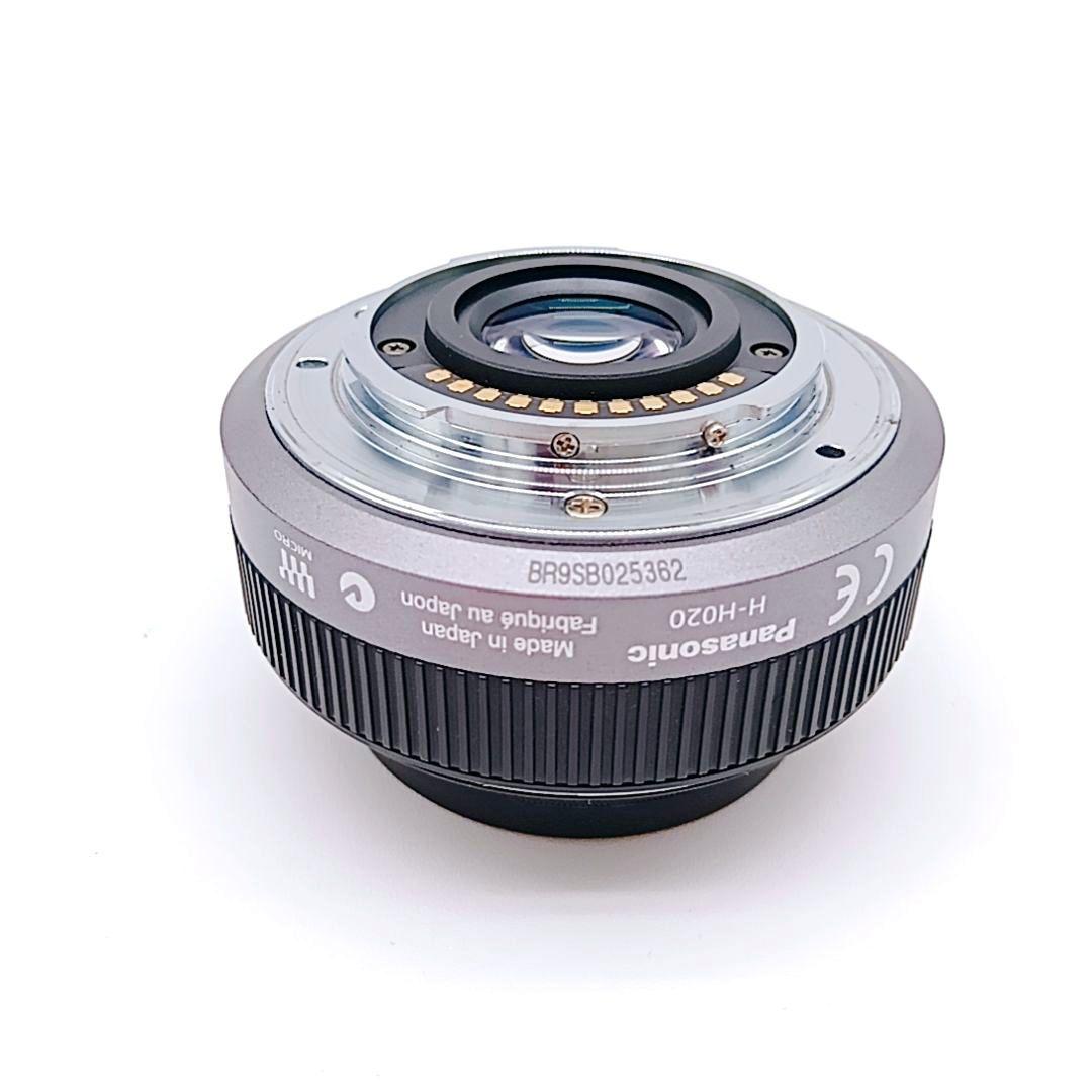 LUMIX 単焦点レンズ G 20mm F1.7 ASPH. H-H020