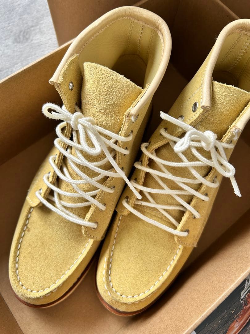 Red Wing イエロースエード クラシックモック