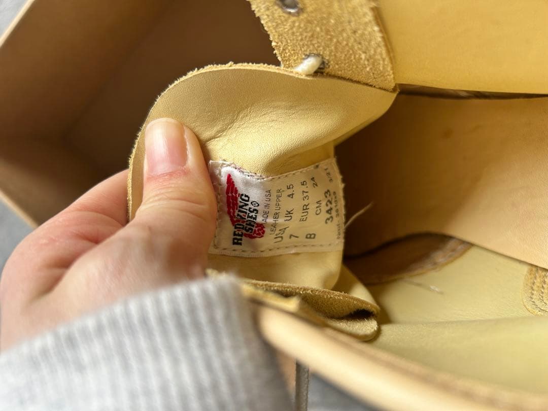 Red Wing イエロースエード クラシックモック