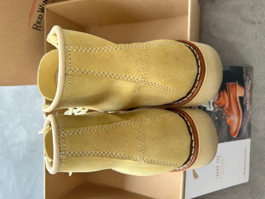 Red Wing イエロースエード クラシックモック