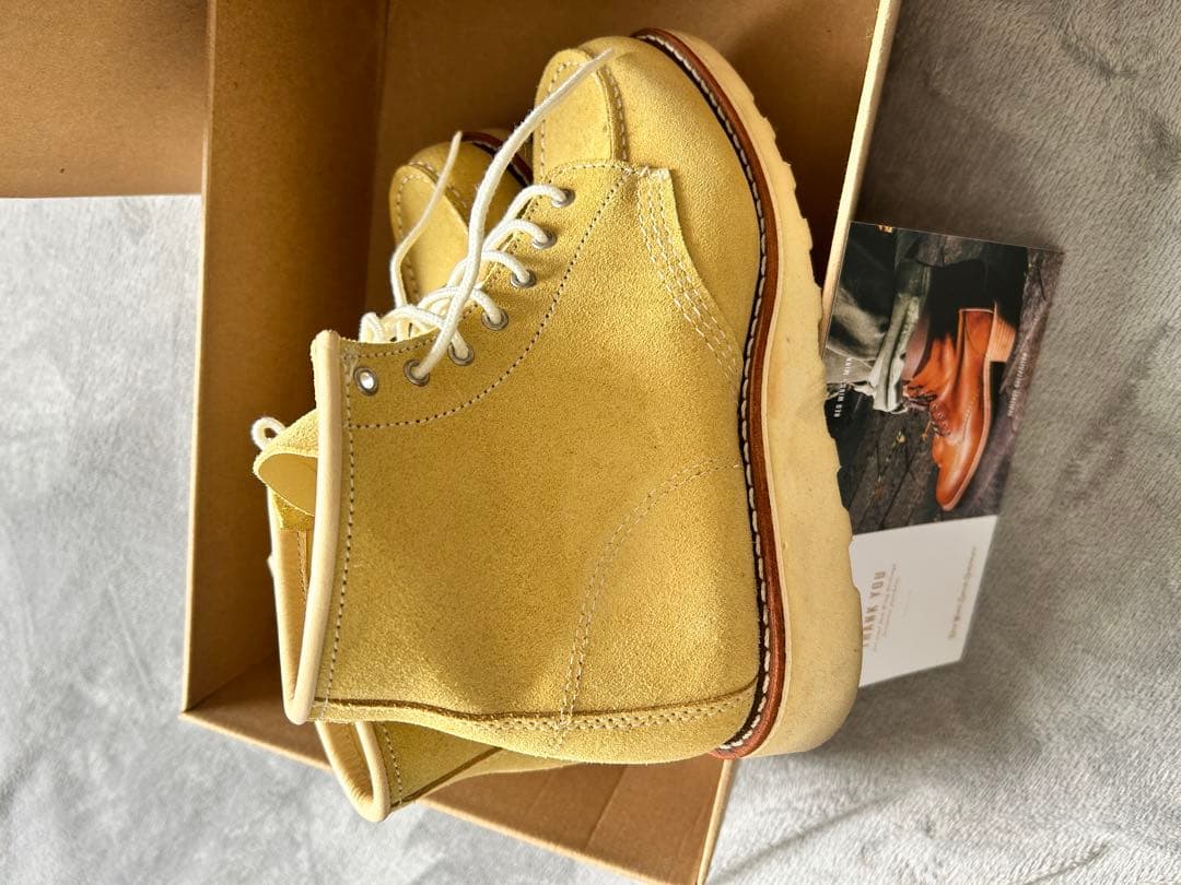 Red Wing イエロースエード クラシックモック