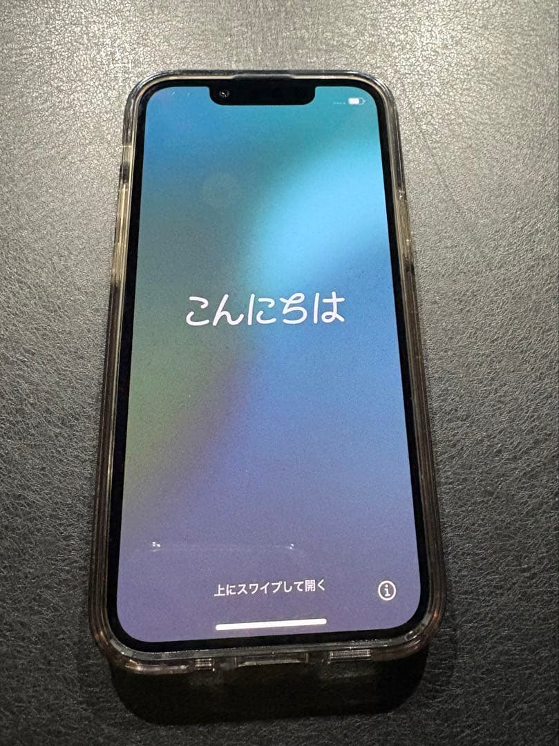 iPhone 13 mini 128GB ブルー SIMフリー 画面割れ無し