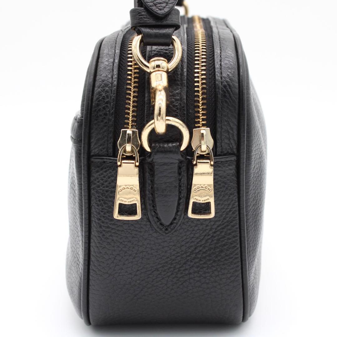 【極美品】COACH ジェス F39856 ショルダーバッグ カメラバッグ 黒