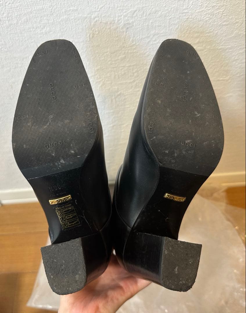 【値下げ中】GUCCI GGマーモントサイドジップロングブーツ