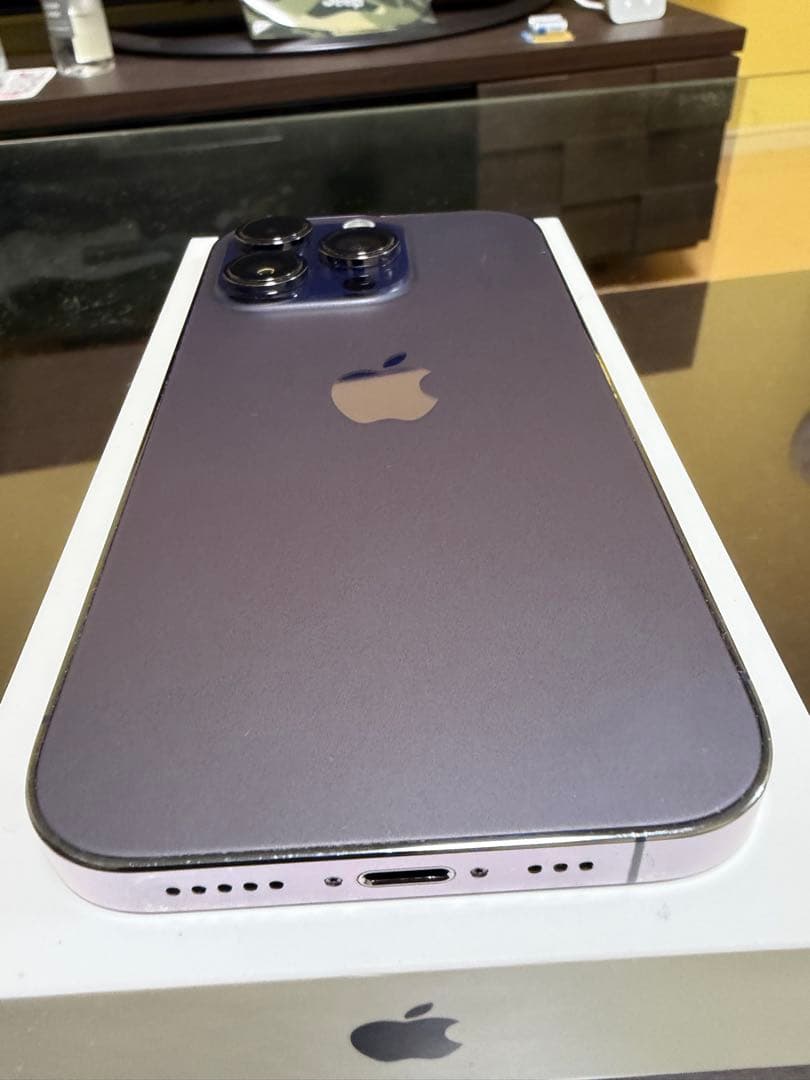 iPhone本体　14Pro ディープパープル　128GB
