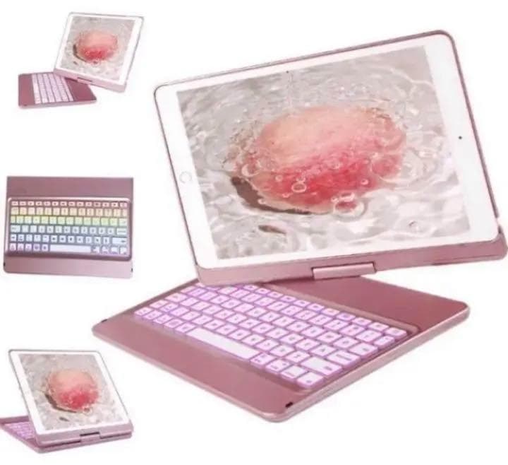 iPadが瞬時にエレガントなMacBook仕様に早替り♪❤ケース＆キーボード
