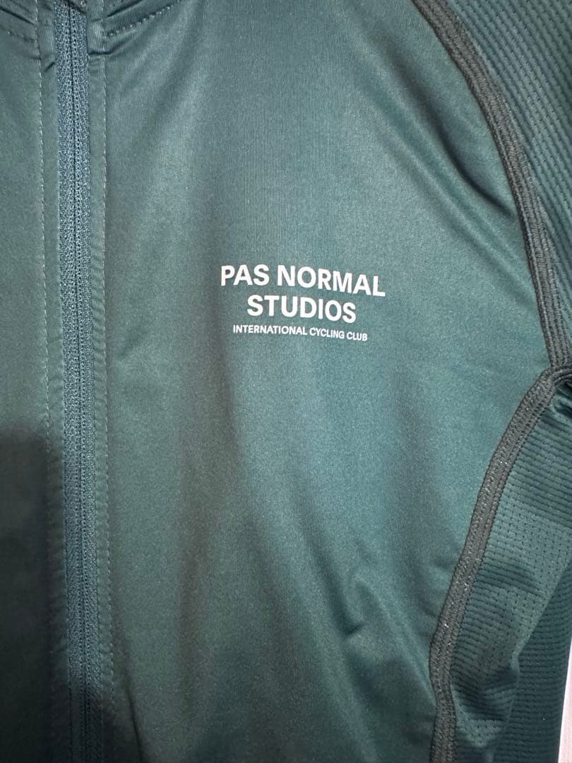 PAS NORMAL STUDIOS サイクルジャージ S グリーン