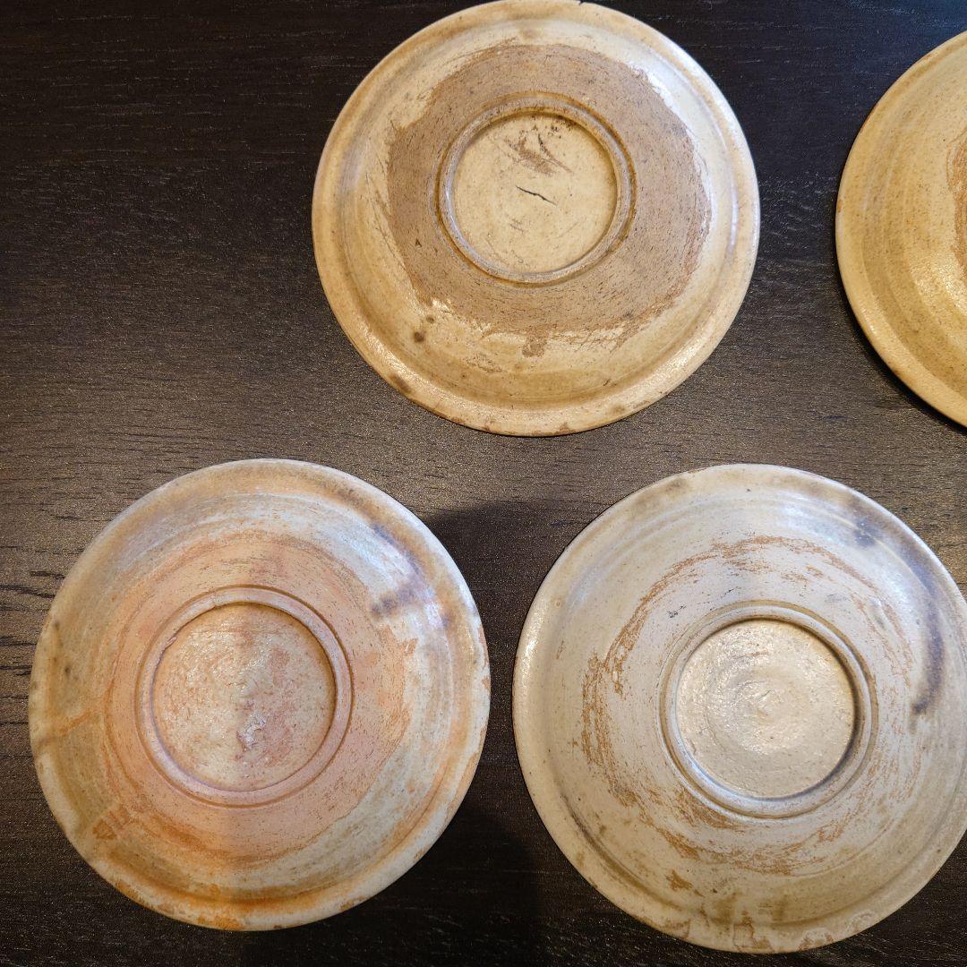 伝世骨董・幻の黄瀬戸中皿（専用桐箱）