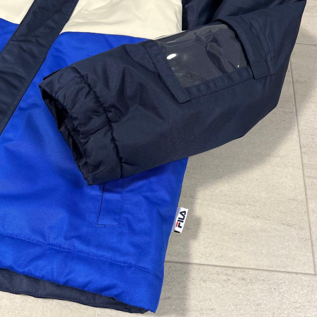 未使用 FILA スキーウェア 130 120 スノーウェア 男の子 ウエア上下