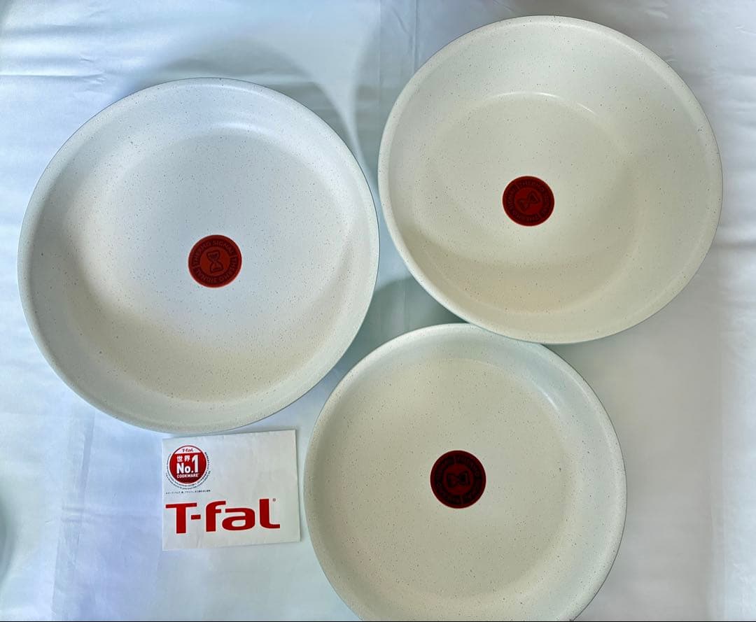 【豪華に使う】t-fal ソテーパン　フライパン　IH対応 ミントグリーン　3点