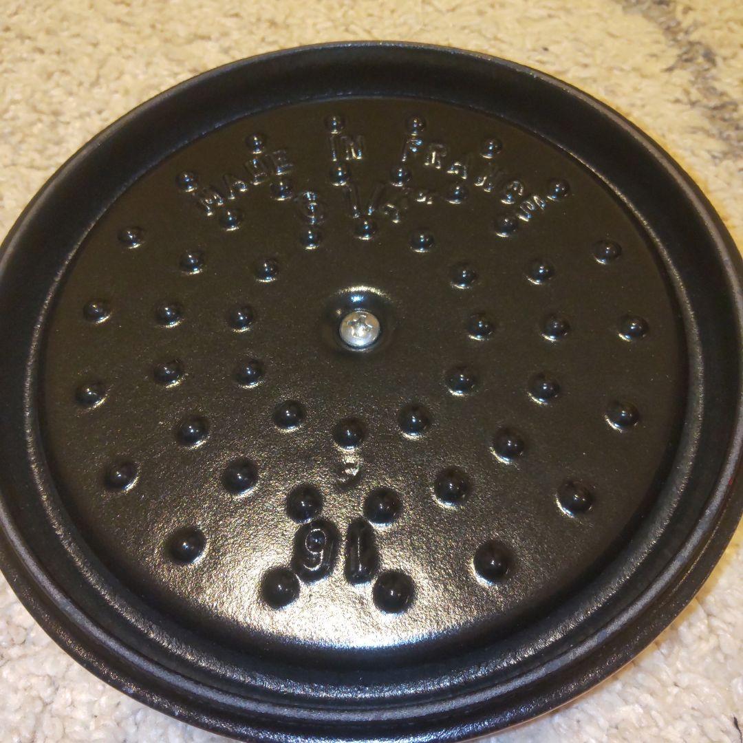 staub ストウブ ココット ラウンド チェリー 16cm レア 廃盤品
