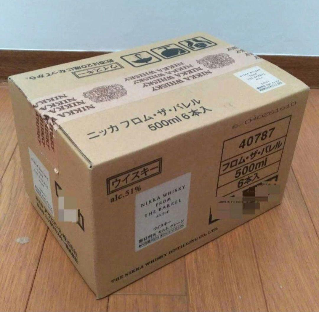 【新品】ニッカ フロムザバレル 500ml 6本セット 1カートン販売
