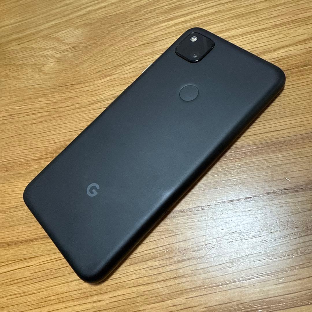 【美品】Google Pixel 4a 黒 本体 箱、充電ケーブルあり ブラック