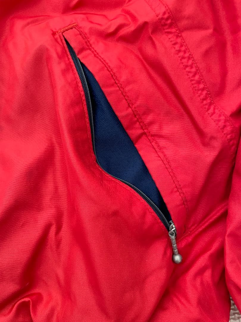 90s Patagonia パタゴニア シェルドシンチラジャケット 赤