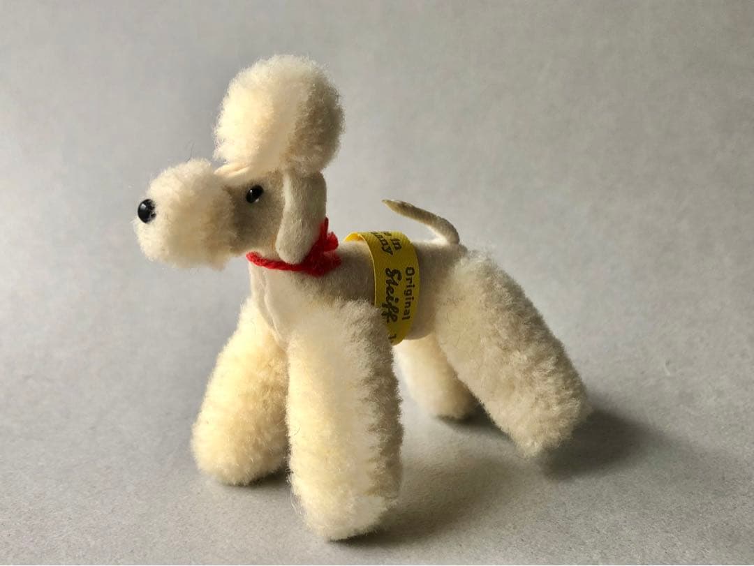 Steiff ポンポンプードル　ホワイト