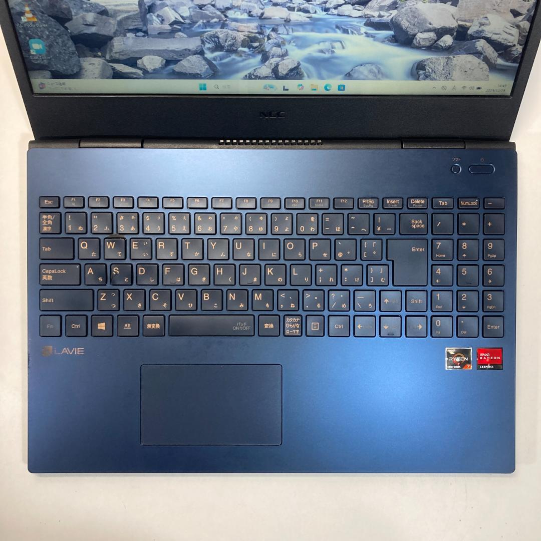 NEC エヌイーシー ノートパソコン Ryzen7 SSD Windows11