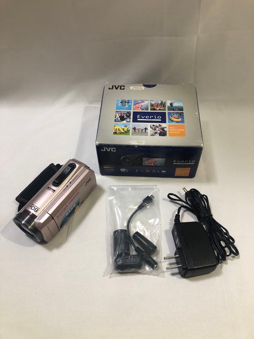 【ジャンク品】JVC Everio ビデオカメラ 本体 ピンク
