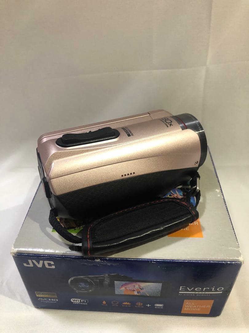 【ジャンク品】JVC Everio ビデオカメラ 本体 ピンク