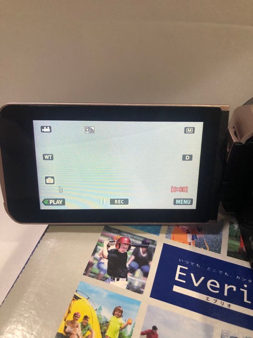 【ジャンク品】JVC Everio ビデオカメラ 本体 ピンク