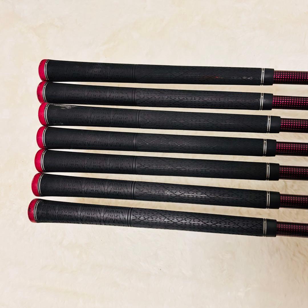 7本セット レディース ブリヂストン PHYZ アイアン 純正カーボン A