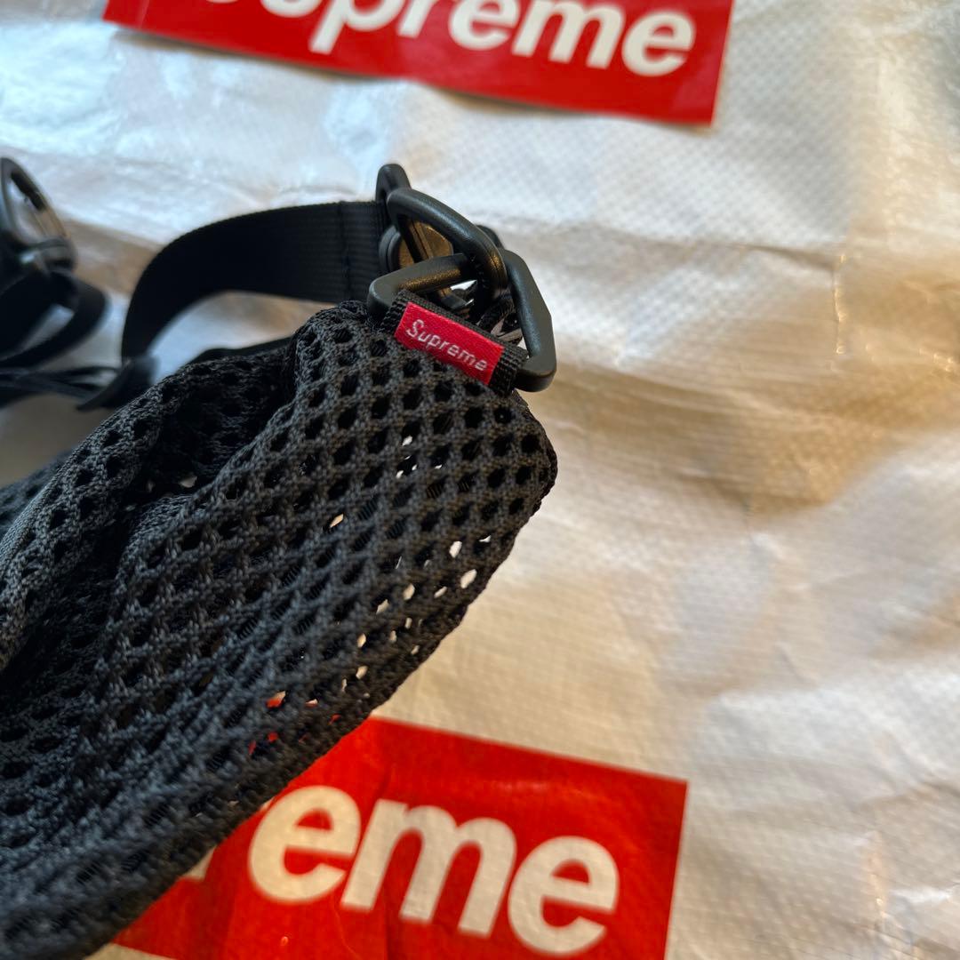Supreme メッシュショルダーバッグ ブラック