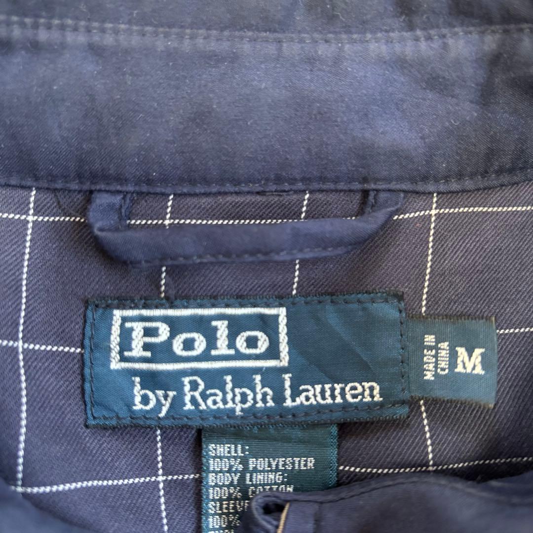 90s Polo Ralph Lauren スイングトップ　裏地チェック