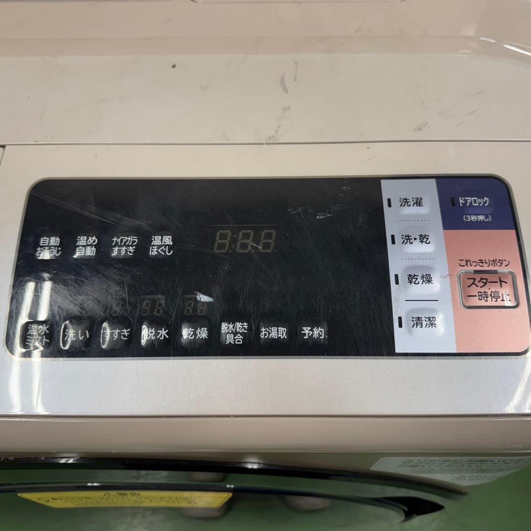 172 関東配送　ドラム式洗濯機　左開き　大容量12キロ　乾燥6キロ　美品　格安