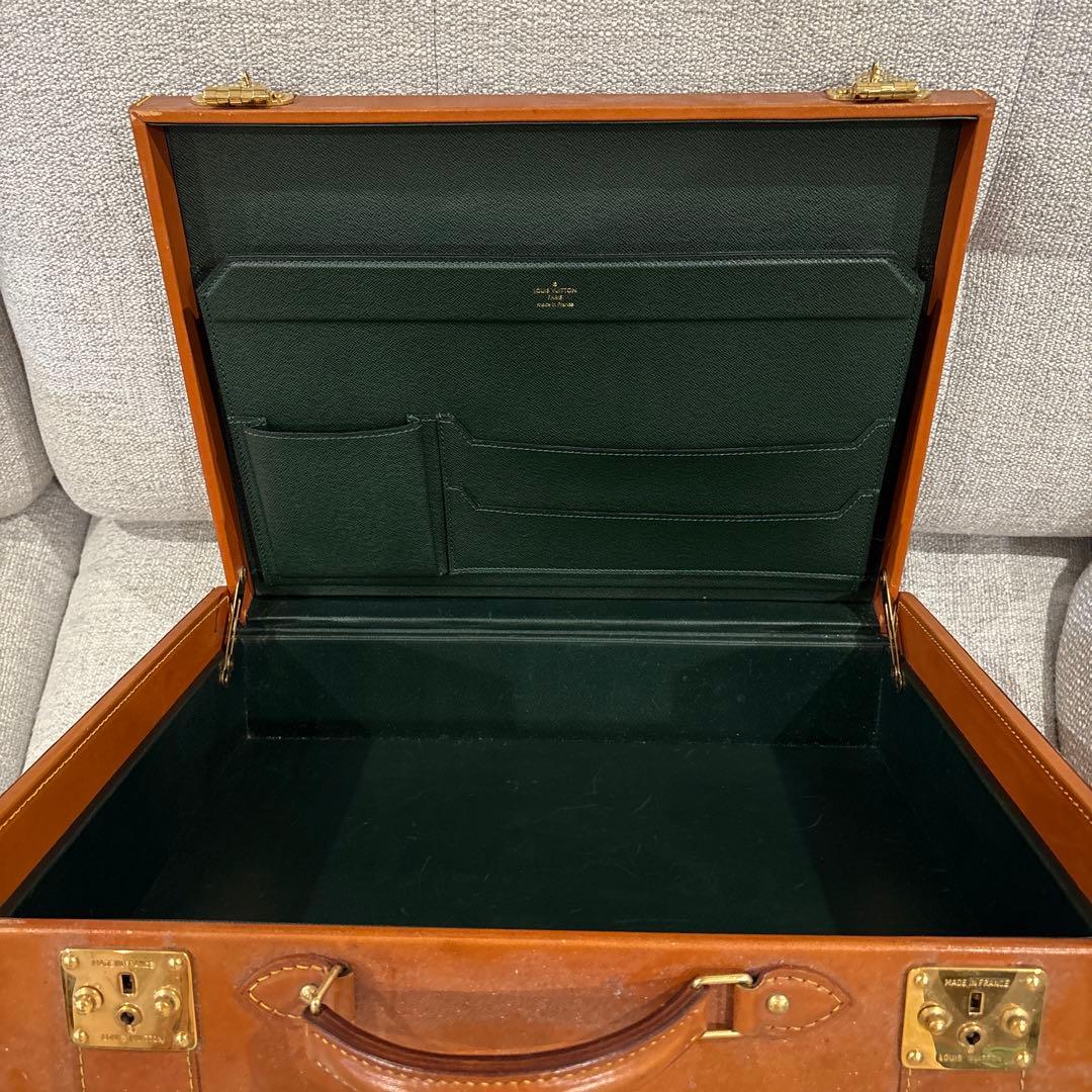 Louis Vuitton レザー ビジネスバッグ
