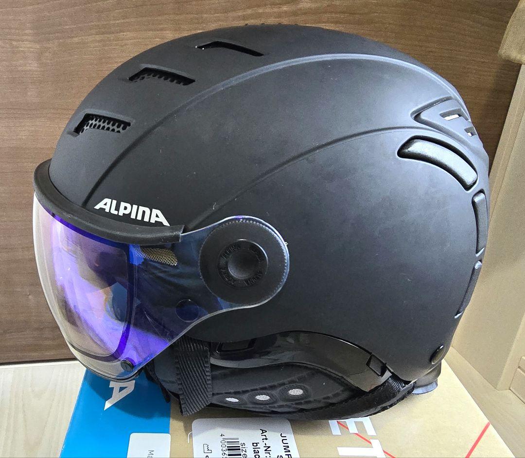 ALPINA　バイザーヘルメット　Size 55-58
