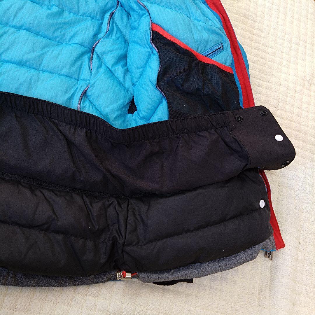 SALOMON GORE-TEX 青 スキーウェア レディースМサイズ