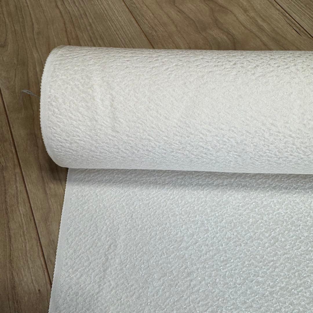 未使用品　丹後縮緬　丹後ちりめん　正絹　反物　着物　和装　白生地