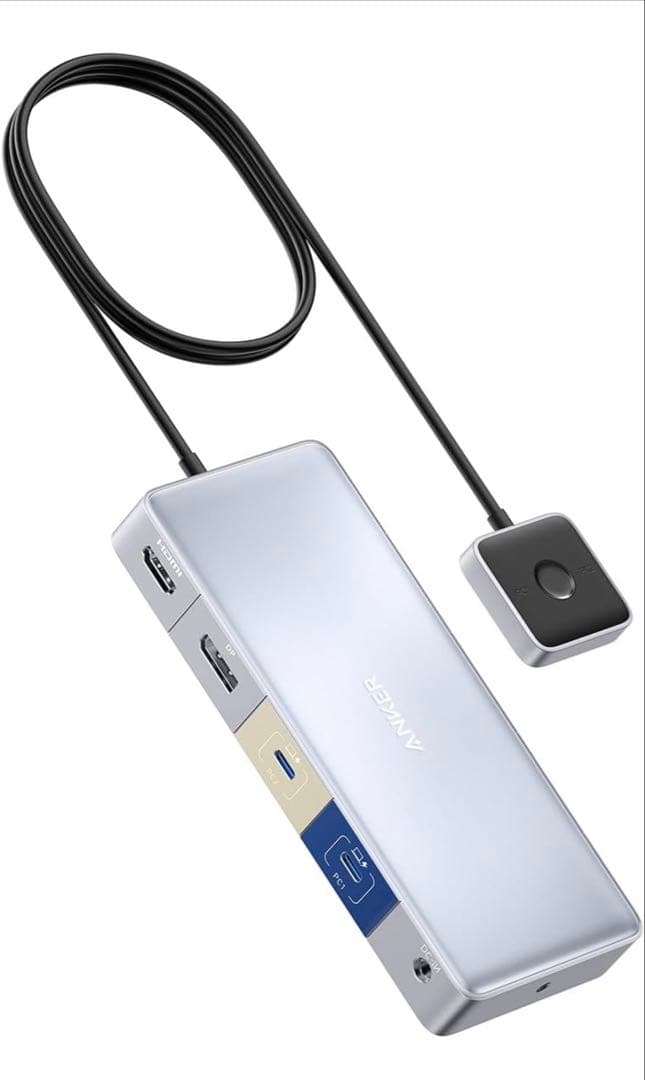 分配器・切替器 Anker 554 KVM Switch Dual 4K,For Dual