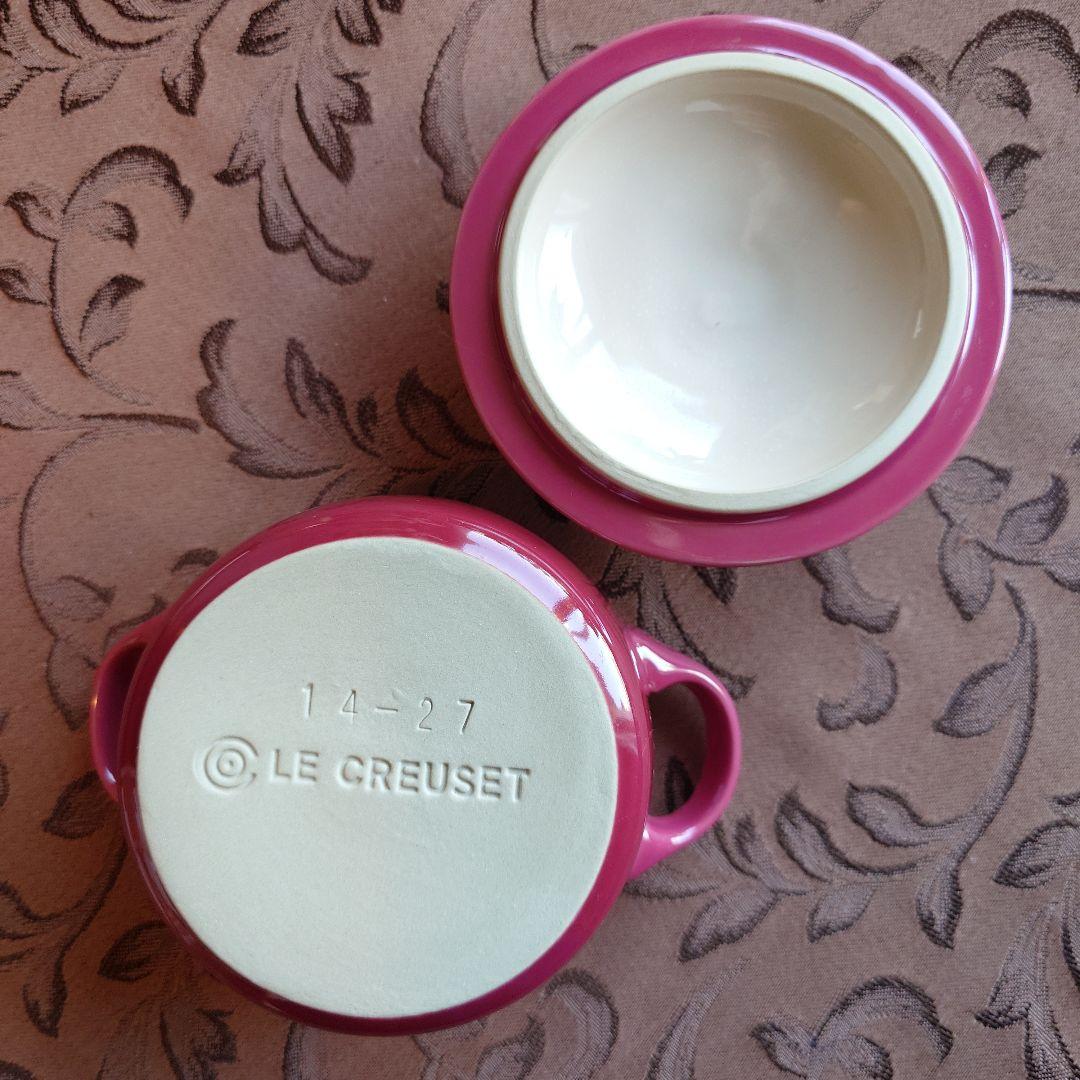 LE CREUSET ル・クルーゼ ミニココット フォンデュセット〈未使用〉①