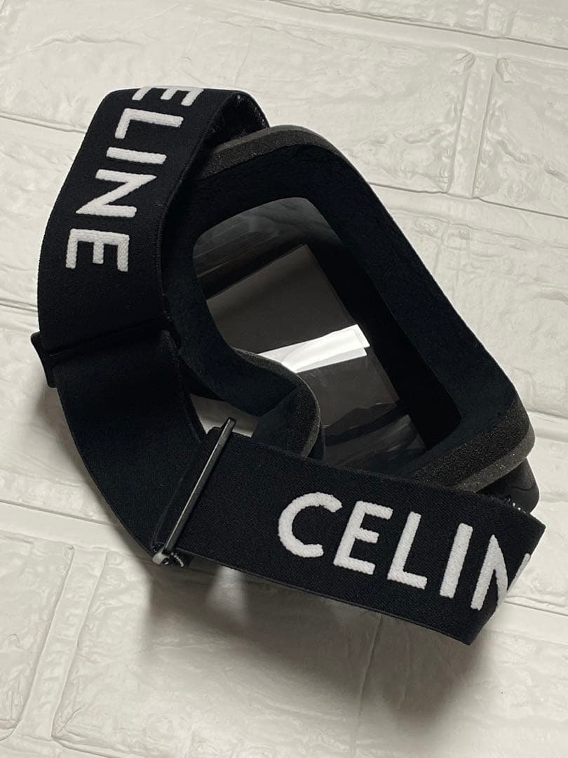 【未使用】CELINEセリーヌ　スタッズ付きスキーゴーグル　❤︎