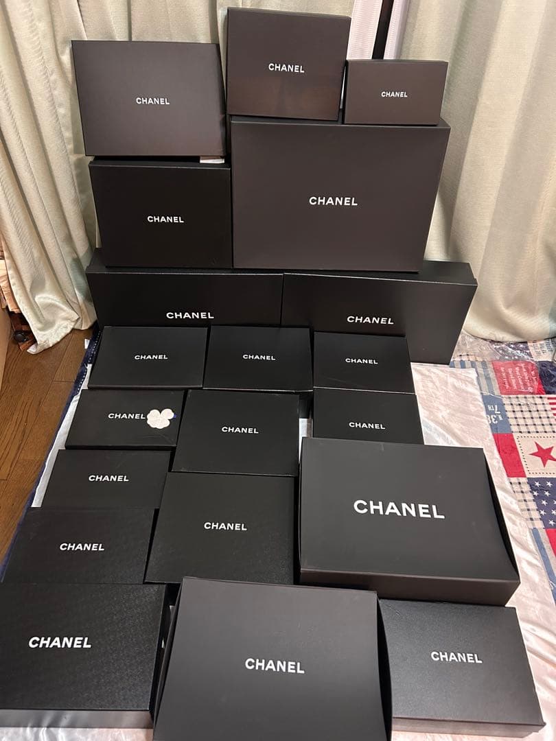 20点CHANEL シャネル超特大〜空箱ボックス