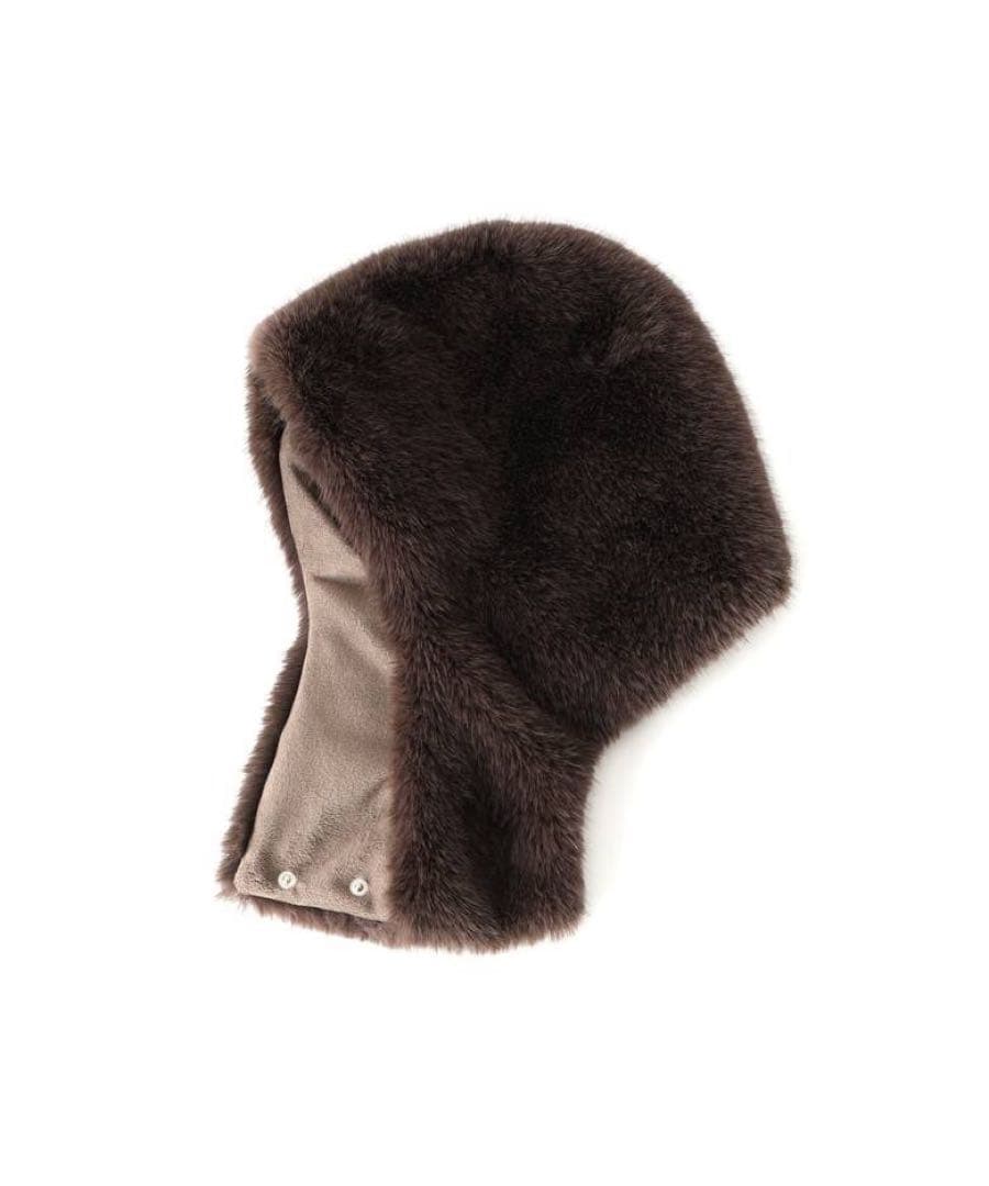 ドゥーズィエムクラス【CELERI/セルリ】FUR BALACLAVA 美品