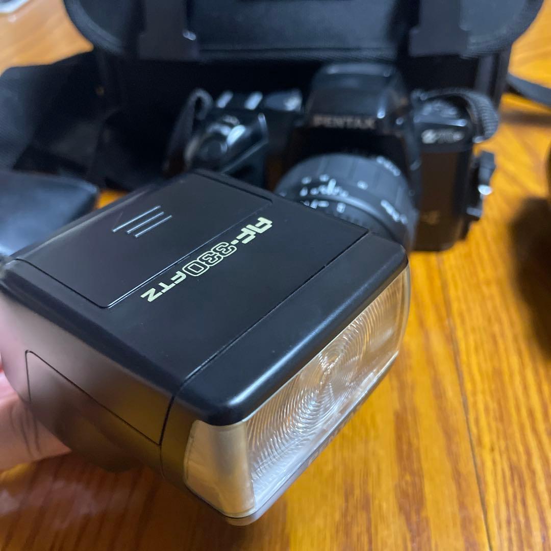 【お値下げします】PENTAX カメラ　望遠レンズ　バッグ付き
