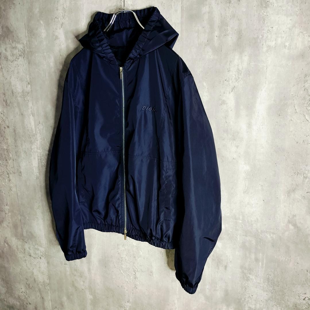 ディオール カウズ 19AW BEE ナイロン ジップパーカー ブルゾン XL