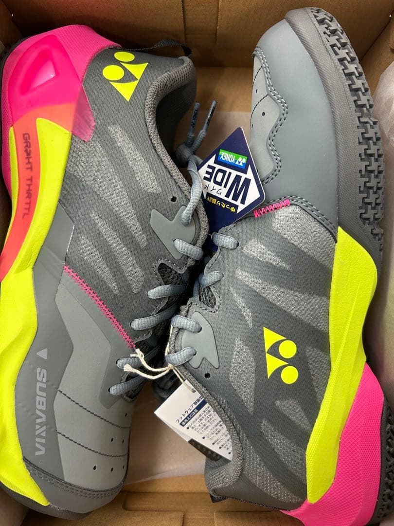 28.5㎝　サブアクシアワイド　新品未使用　YONEX　バドミントンシューズ