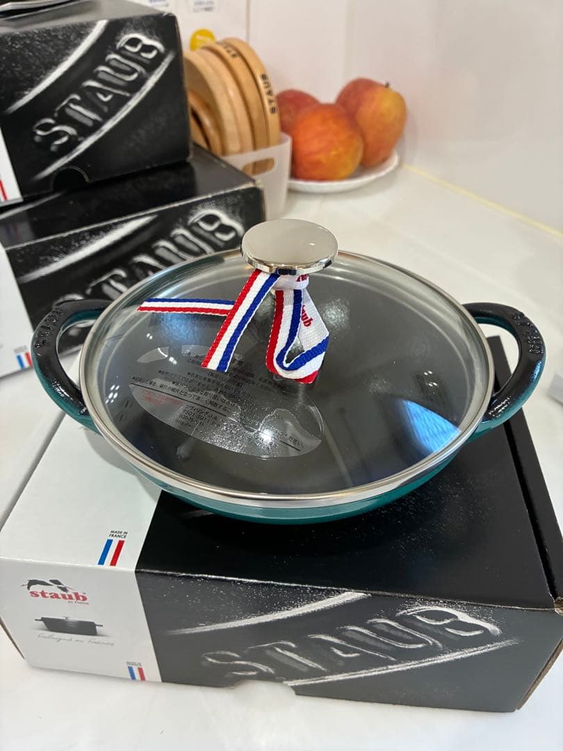 STAUB ストウブ　ベビーウォック16cm ミント