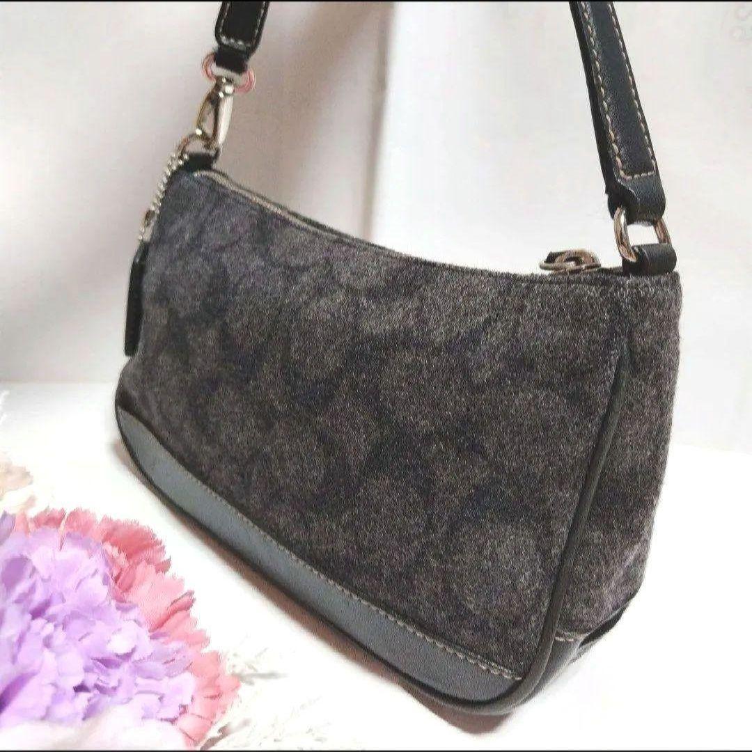 【限定セール！！】COACH アクセサリーポーチ シグネチャー ハンドバッグ