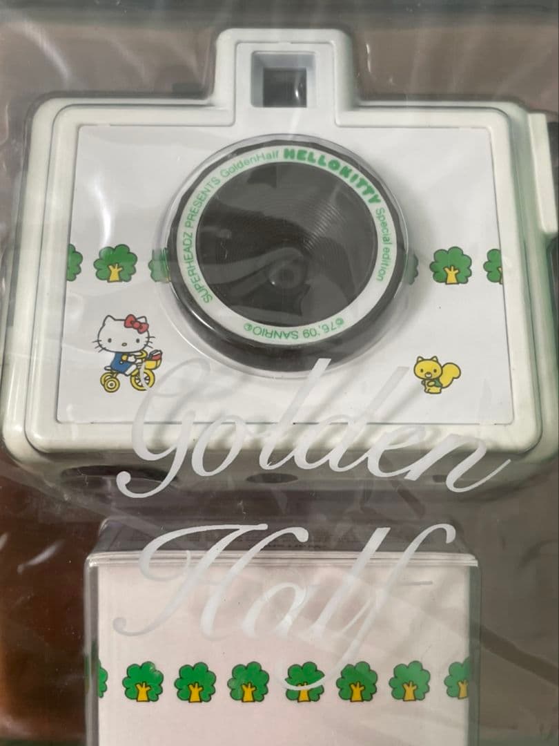 人気 ハローキティ hello kittyトイカメラ golden half