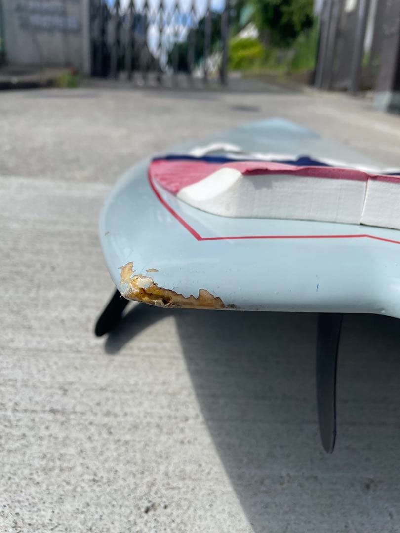 中古 SurfTech Tuflite ショートボード 水色