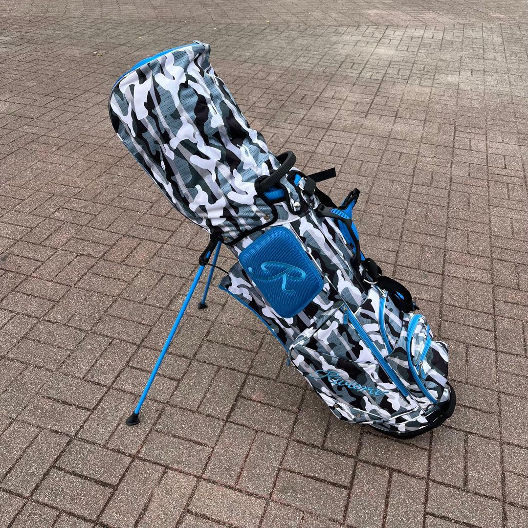 Riviera キャディバッグ ゴルフバッグ 6分割 軽量 美品