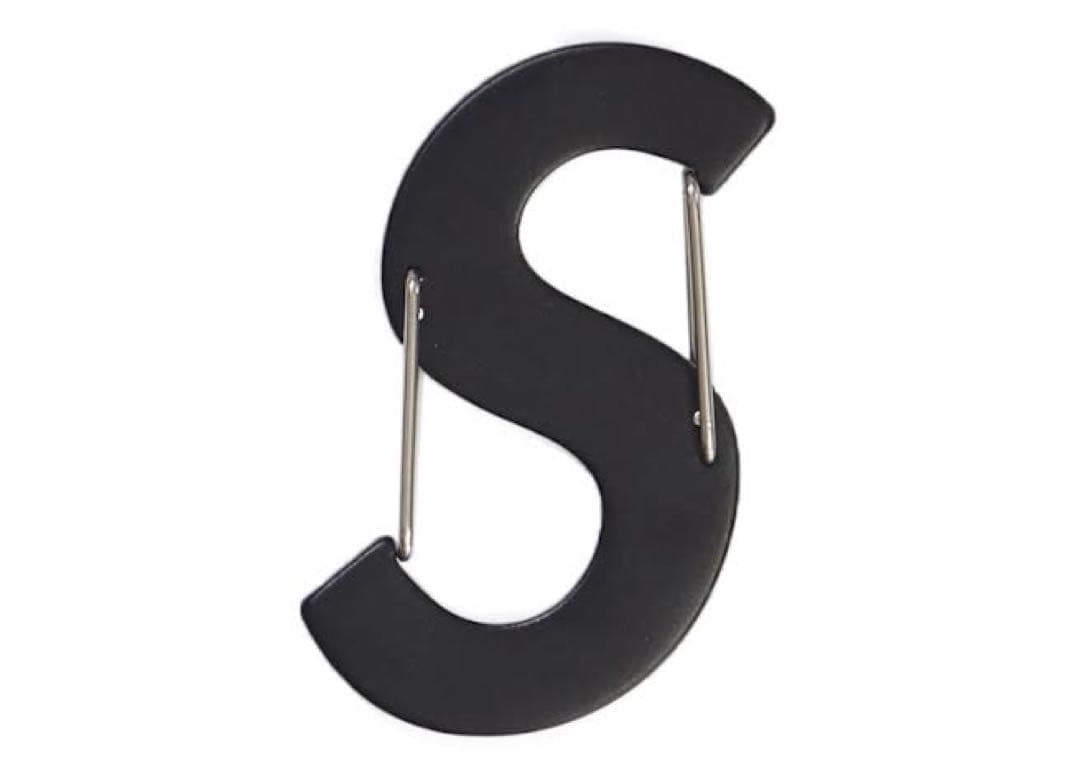 【新品未使用】supreme Sロゴ カラビナ