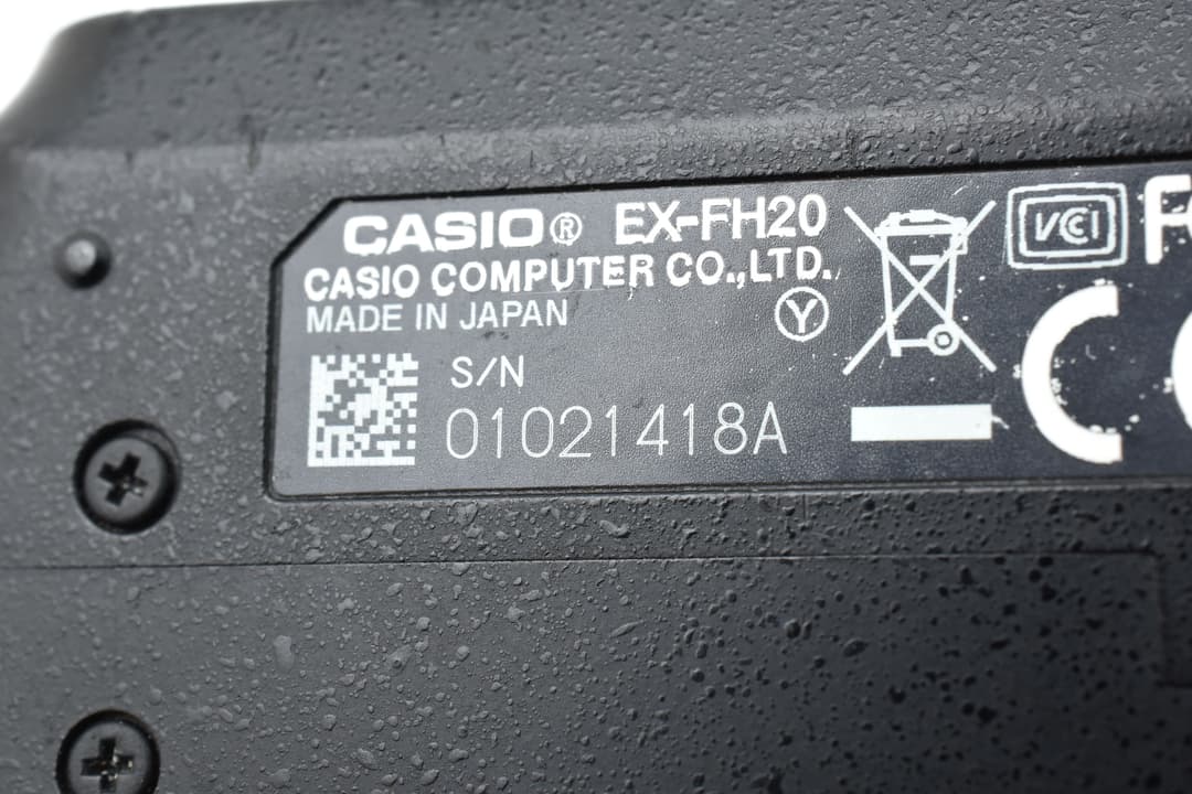 美品 Casio EXILIM EX-FH20 スマホ転送 9162