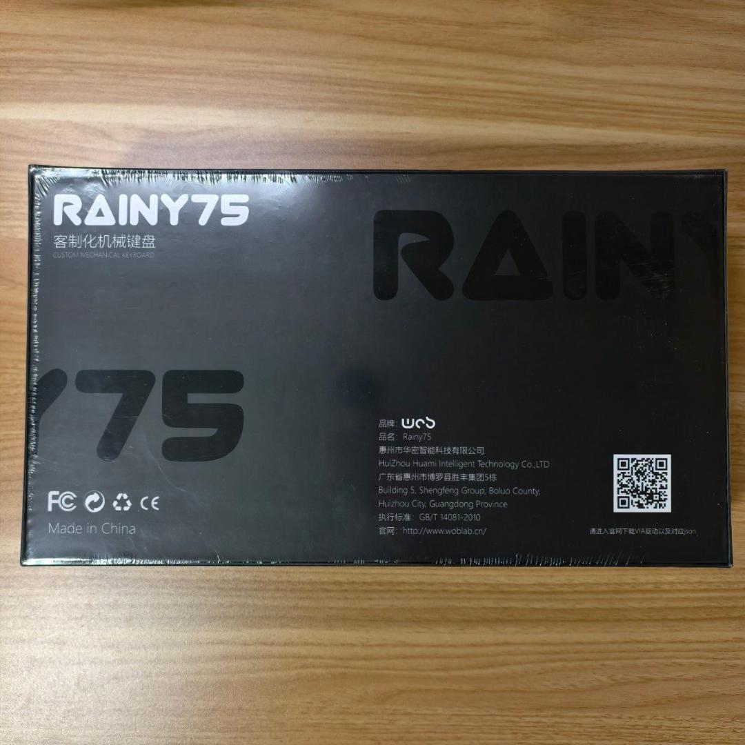 【新品未開封】WOBKEY Rainy75 RT Pro ブラック