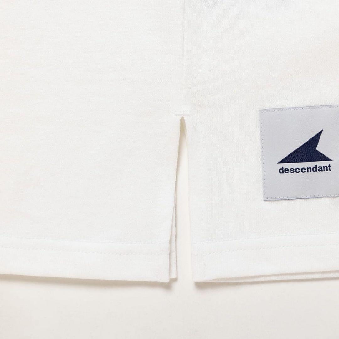 DESCENDANT - CROUCH POLO LS ホワイト 3